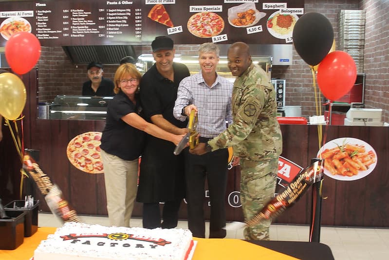 STORCK BARRACKS OPENS NEW PIZZA PASTA FACTORY CONCESSION