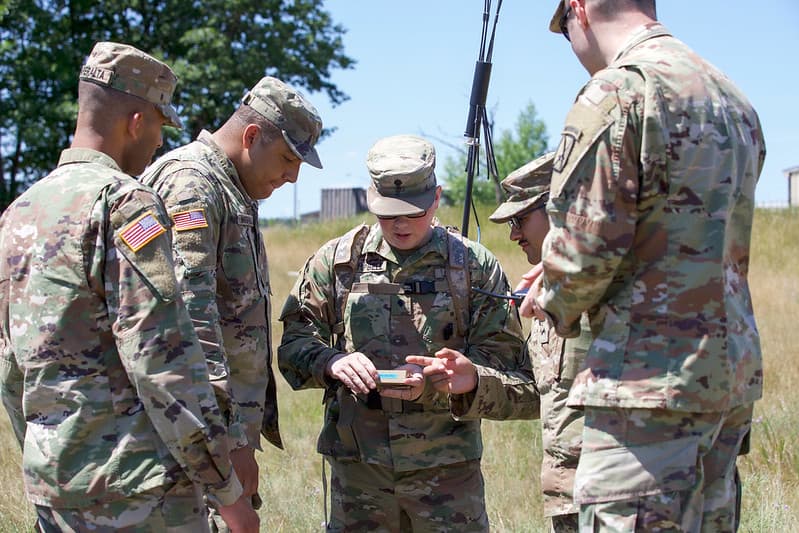 10th Mountain Division electronic warfare training