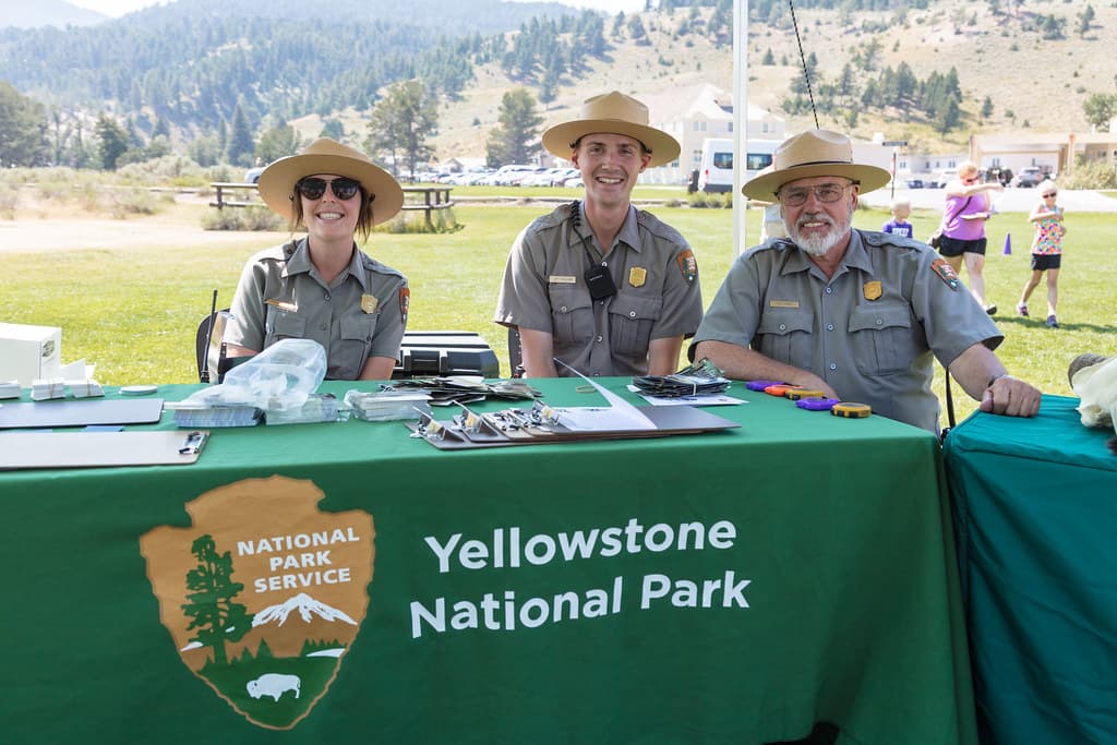 Employees, mammothhotsprings, parkrangers