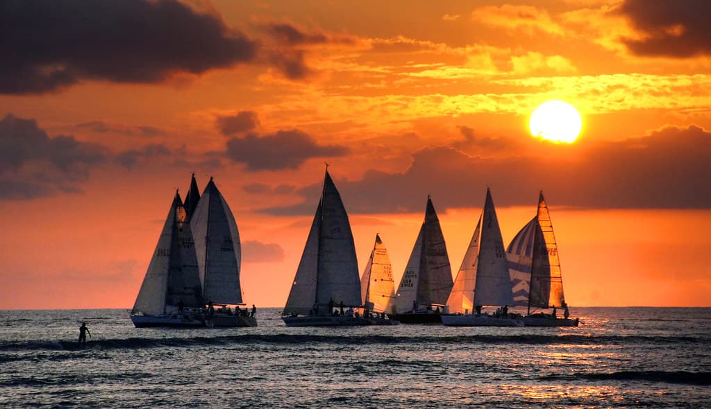 Hawaiian Sunset.