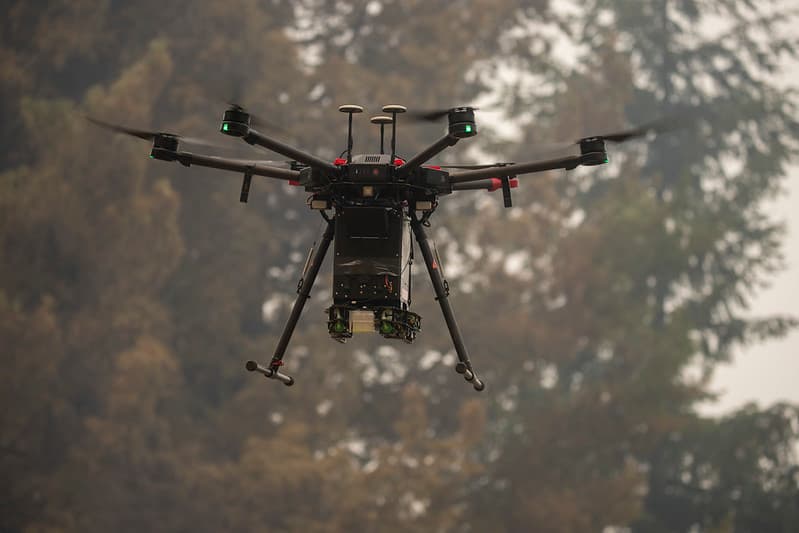 OAS Drone Team preparing for PSD burn