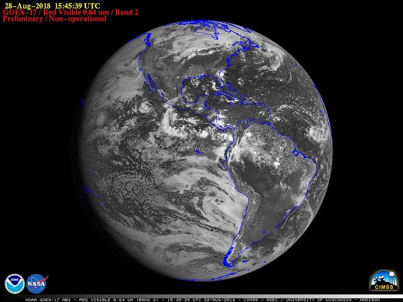 GOES-17 Data Now Available Through GRB