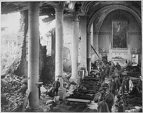 Public Domain: WWI Ruins (NARA)