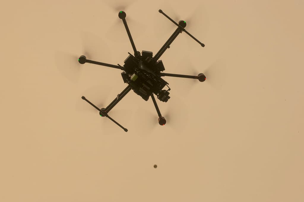 OAS Drone Team preparing for PSD burn