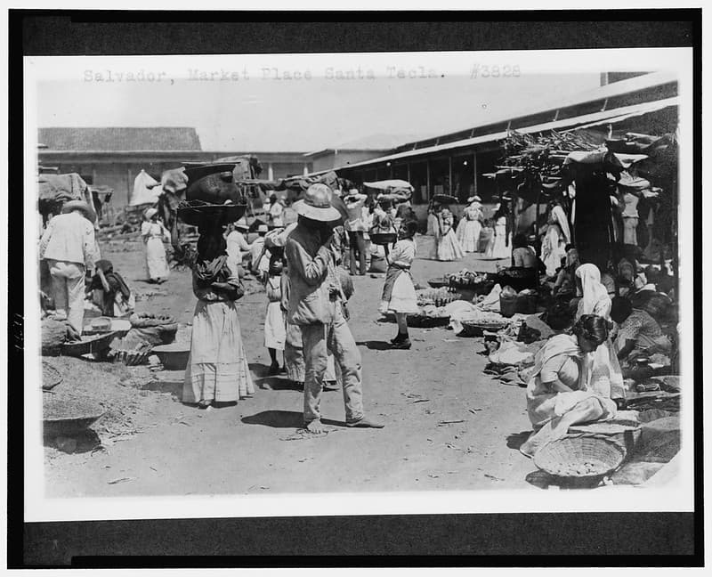 No Known Restrictions: Salvador, Market Place Santa Tecla (LOC)