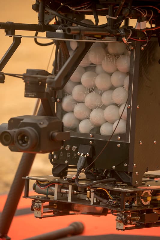 OAS Drone Team preparing for PSD burn