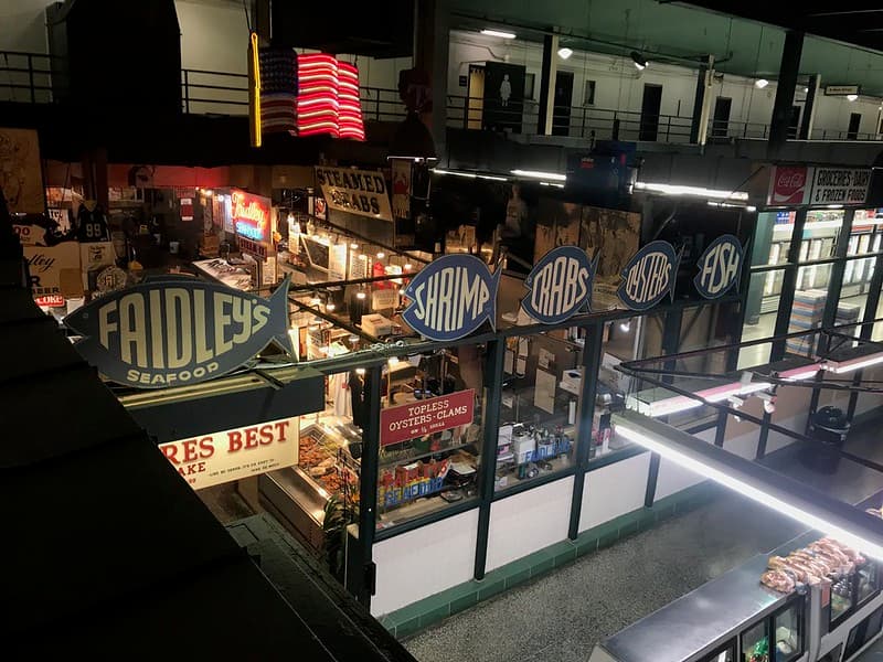 Faidley's Seafood, 203 N. Paca Street, Baltimore, MD 21201