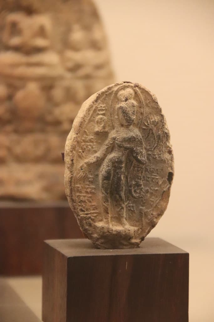 Burmese Art: Terracotta Votive Tablet