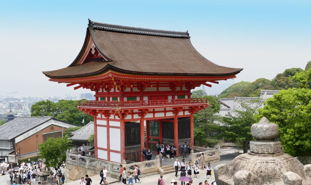 Kiyomizu-dera Temple. Kyoto Japan.