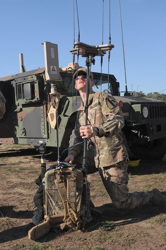 1st Cavalry Division electronic warfare training in Poland