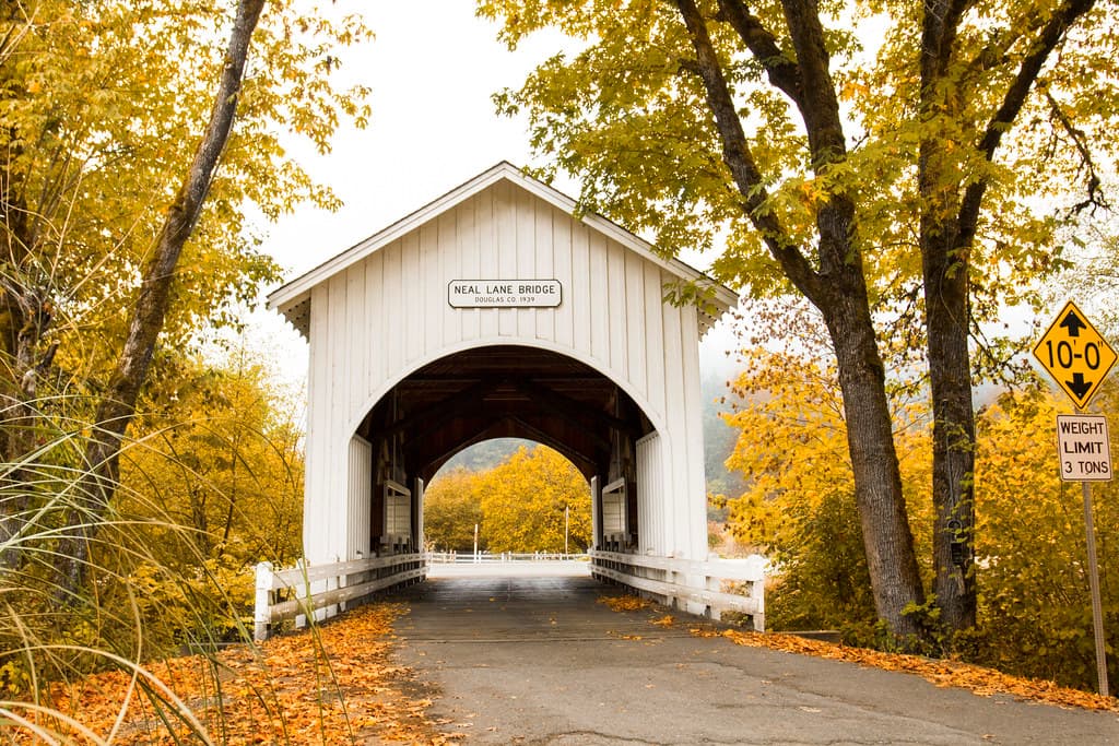 Neal Lane covered bridge, Oregon
