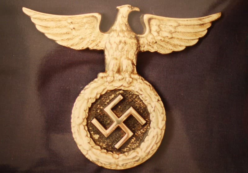 Third Reich SS Desk Eagle