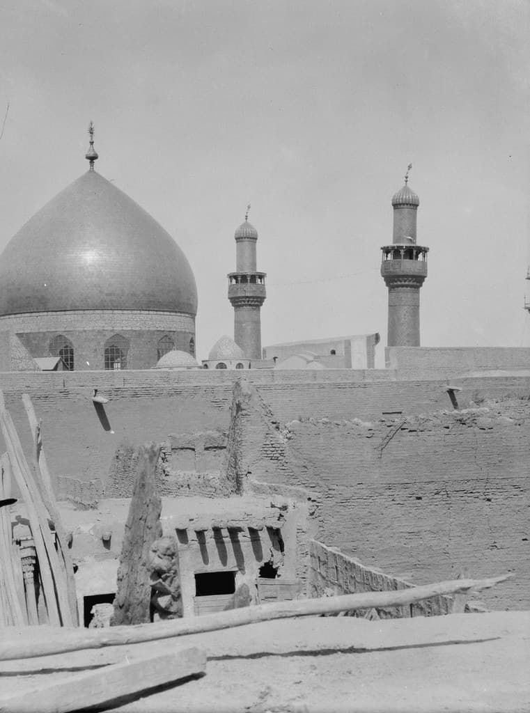 No Known Restrictions: Najef Mosque from Matson Collection, 1932 (LOC)
