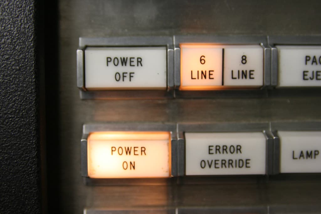 Control Data Chain Printer
