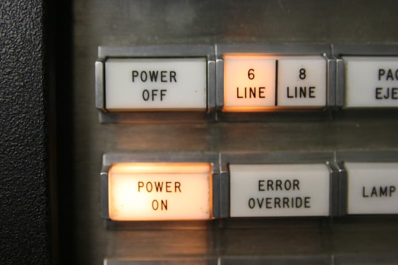 Control Data Chain Printer