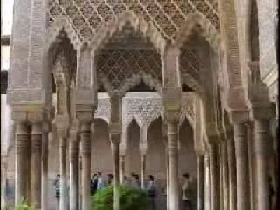 The Alhambra, Glory of Moorish Architecture, Granada, Spain