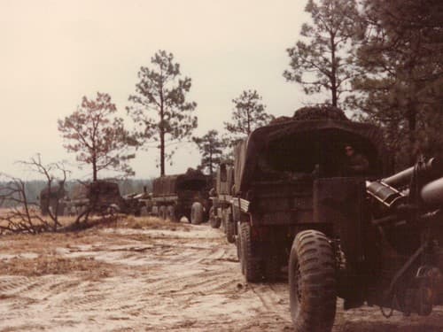 D Battery, 10th Marines at Ft. Bragg Jan1984