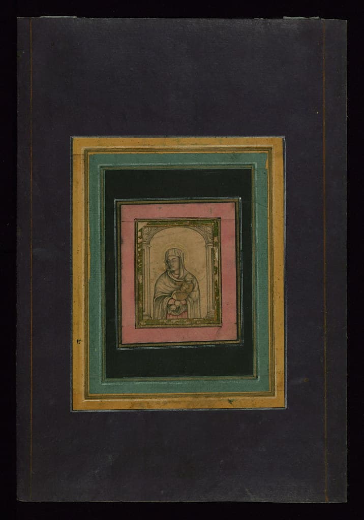 Christian, grisaille, illustration