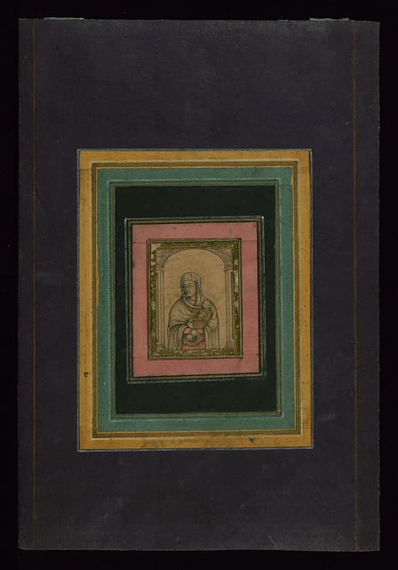 Christian, grisaille, illustration
