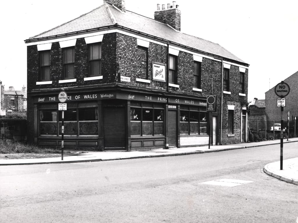 030361:The Prince of Wales Byron Street Shieldfield 1966