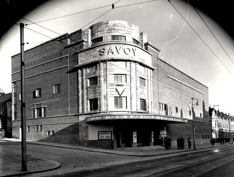 049846:Savoy cinema Ocean Road South Shields Riddell 1938