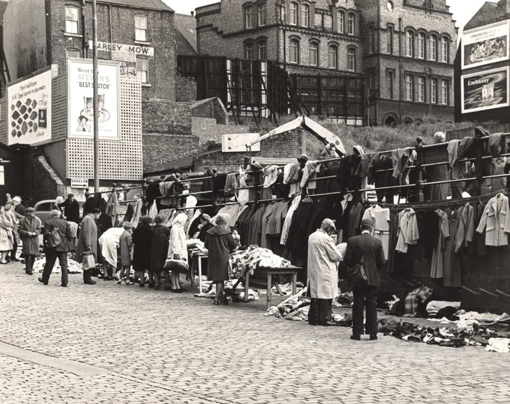 014663:Paddy's Market Milk Market Newcastle upon Tyne 1965