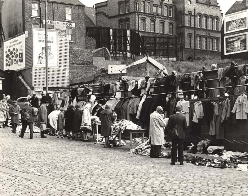 014663:Paddy's Market Milk Market Newcastle upon Tyne 1965