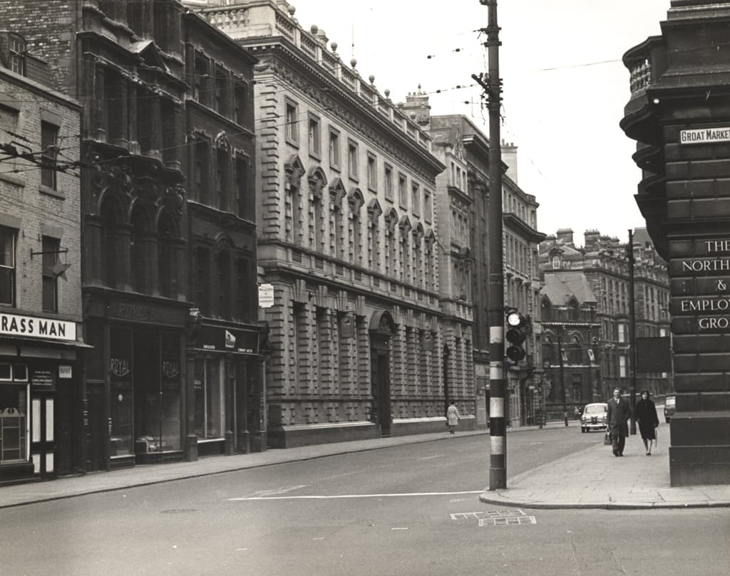 013984:Collingwood Street Newcastle upon Tyne Signey J. 1965