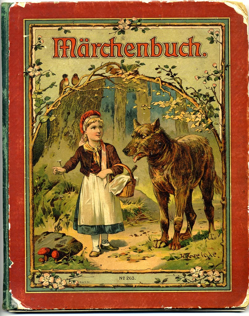 Märchenbuch - German language book of children's fairy tales 1919