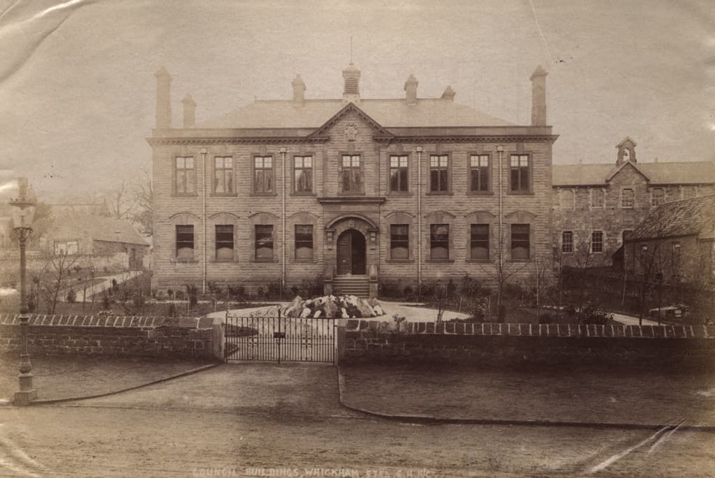 002713:Whickham Council Buildings unknown c1890