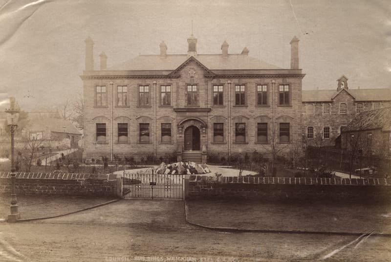 002713:Whickham Council Buildings unknown c1890