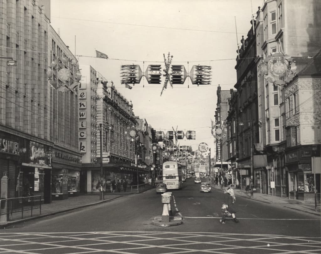 715814:Northumberland Street Newcastle upon Tyne 1966