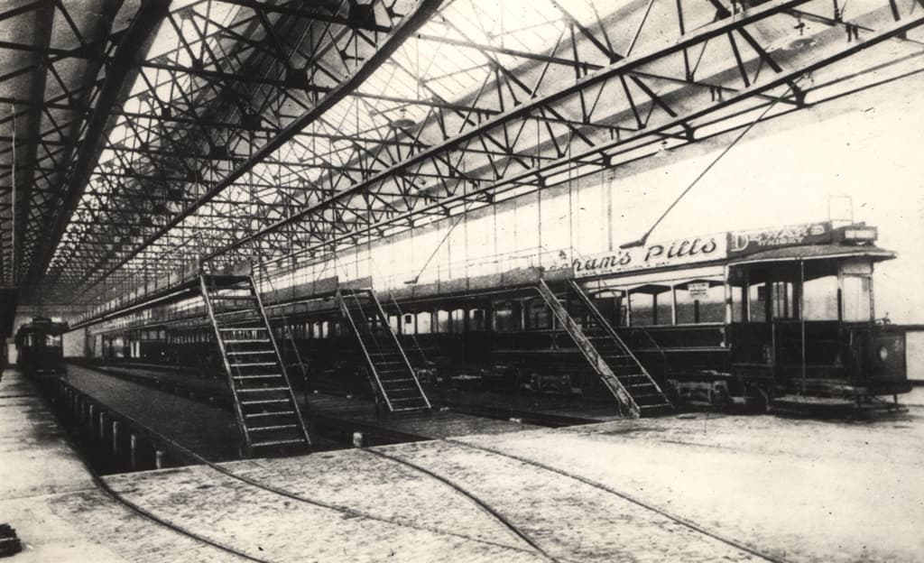 071378:Interior Byker Depot Byker Unknown 1905