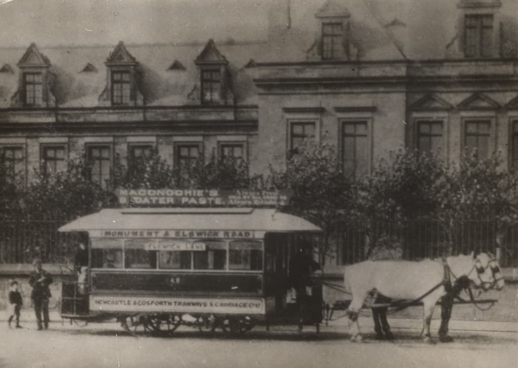 006790:Horse Tram West Road Newcastle upon Tyne Unknown c.1890s