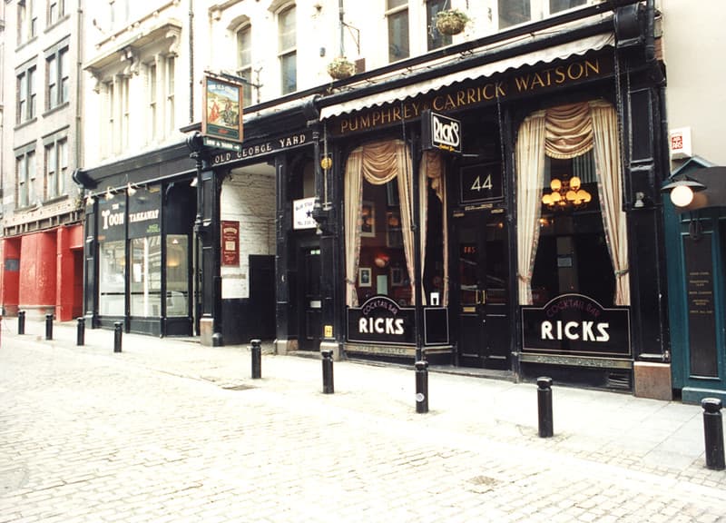 061824:Rick's Cocktail Bar Cloth Market Maybury Maybury 1995