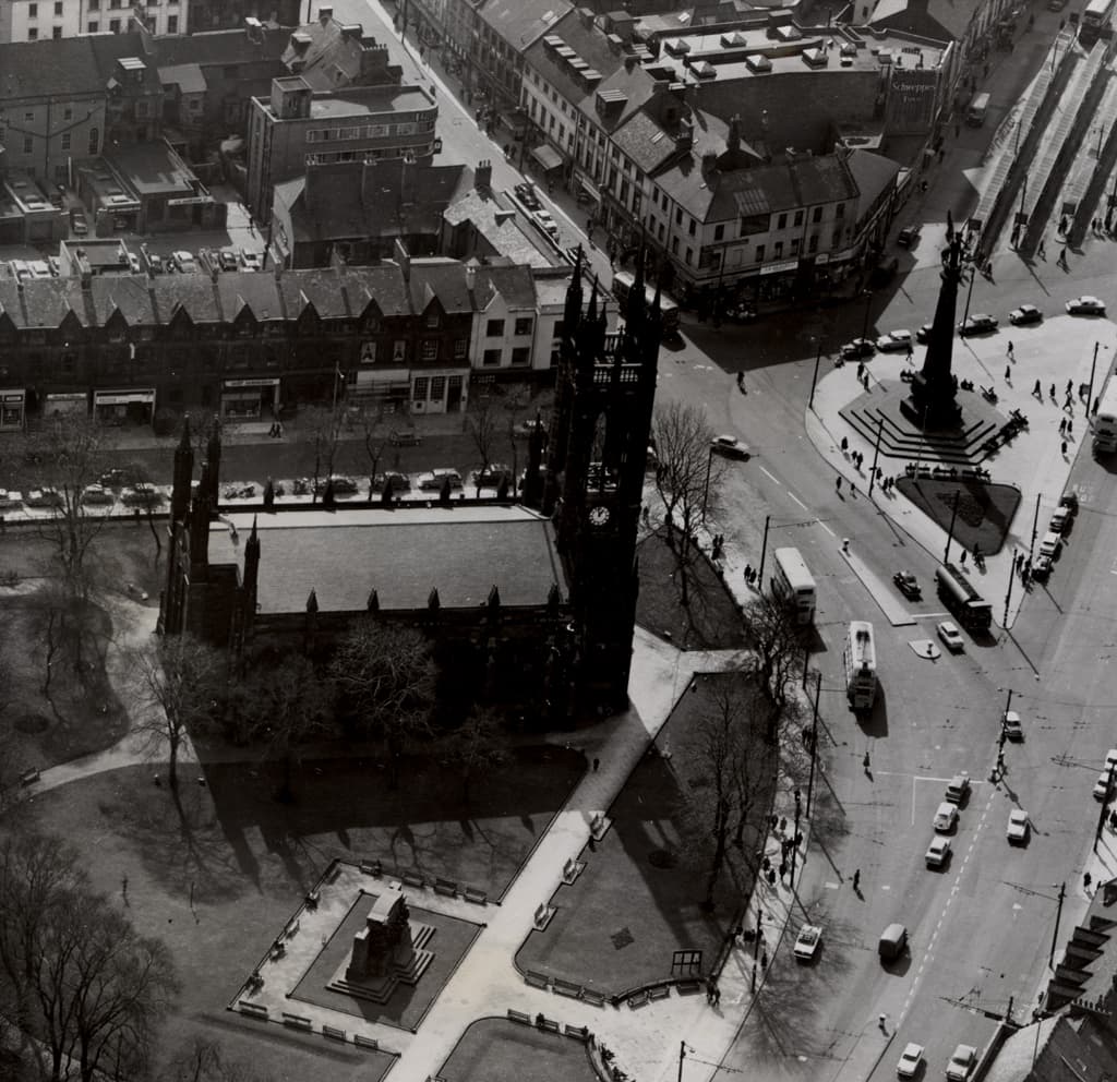 014090:St. Thomas' Church Barras Bridge Newcastle upon Tyne 1964