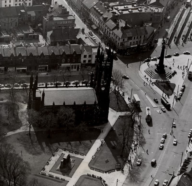 014090:St. Thomas' Church Barras Bridge Newcastle upon Tyne 1964