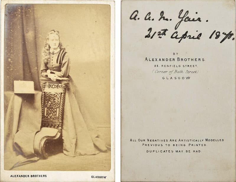 Alexander, alexanderbrothers, cartedevisite