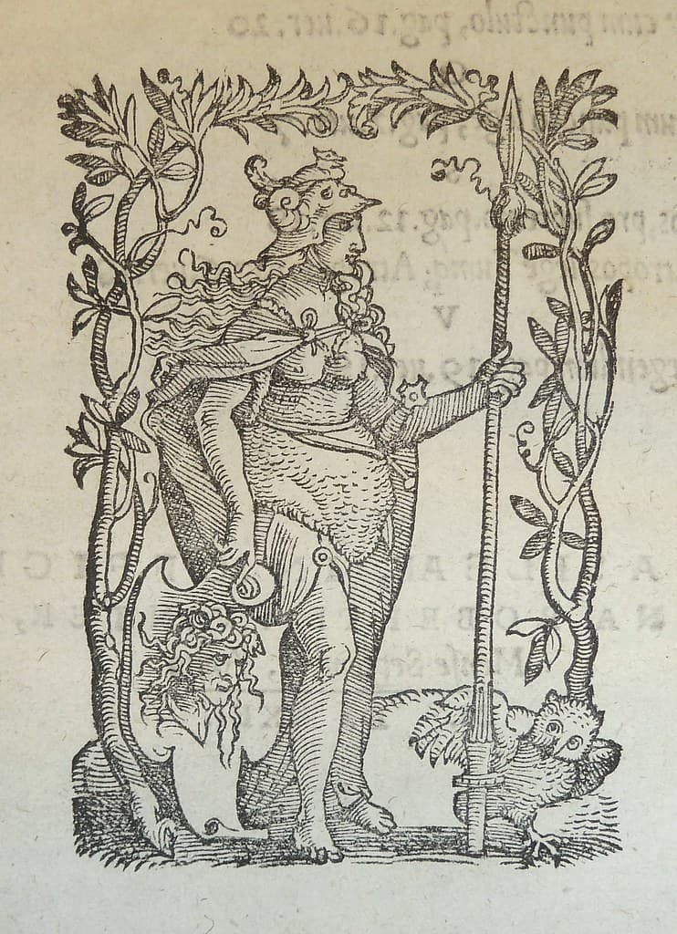 Woodcut printer's device of Robert Winter of Basel, Switzerland