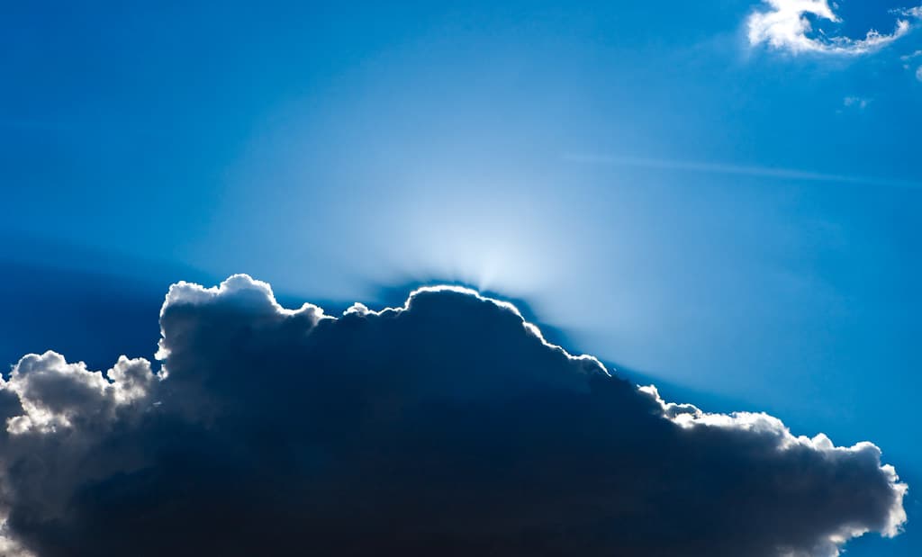 Backlit Cloud