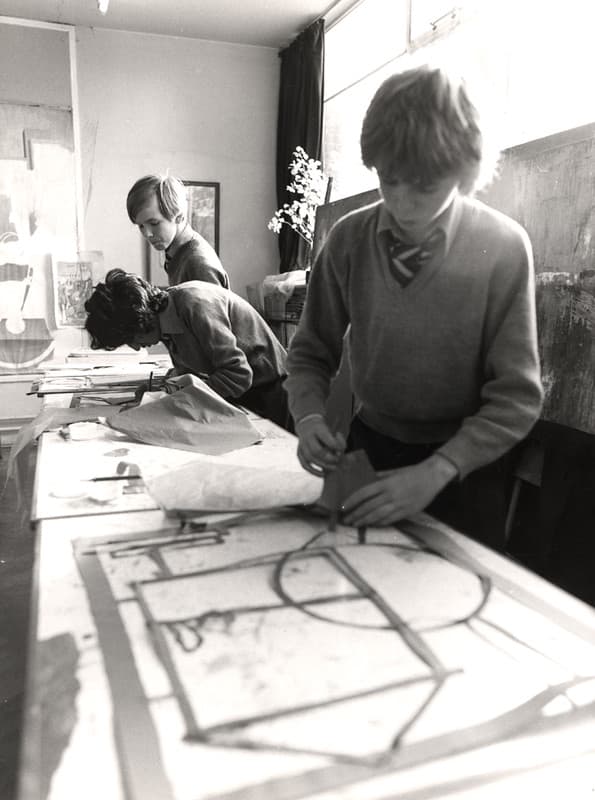 038624:Rutherford School West Road Fenham City Engineers 1977