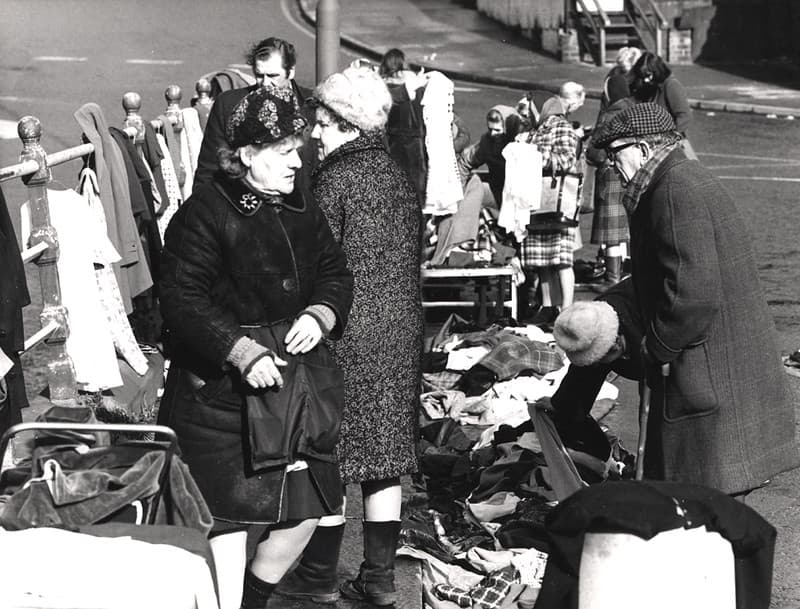 023389:Paddy's Market Quayside Newcastle upon Tyne City Engineers 1975