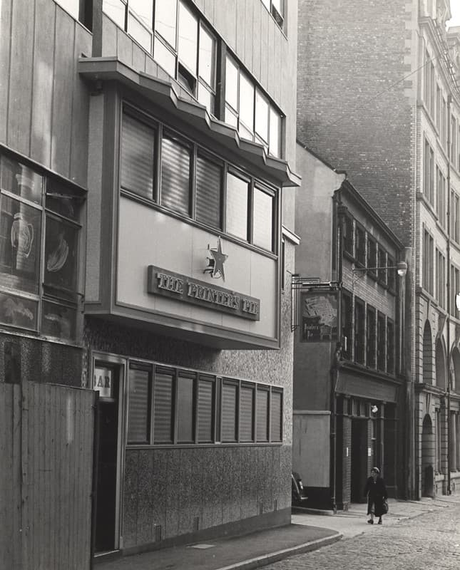 013732:The Printer's Pie Pudding Chare Newcastle uon Tyne1964