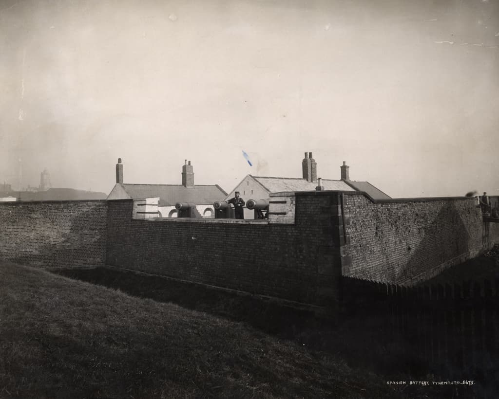 002614: Tynemouth The Spanish Battery C1870