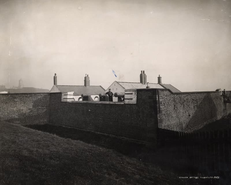 002614: Tynemouth The Spanish Battery C1870