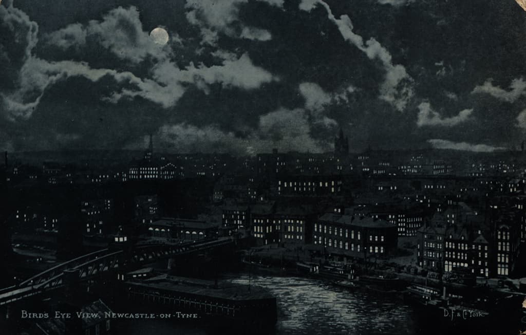 066879:A bird's eye view of Newcastle upon Tyne Unknown 1905