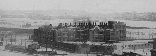 View of factory complex - Crane Company Ltd.