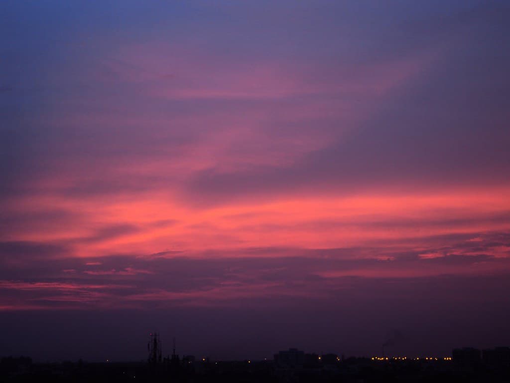 Evening clouds - Kolkata