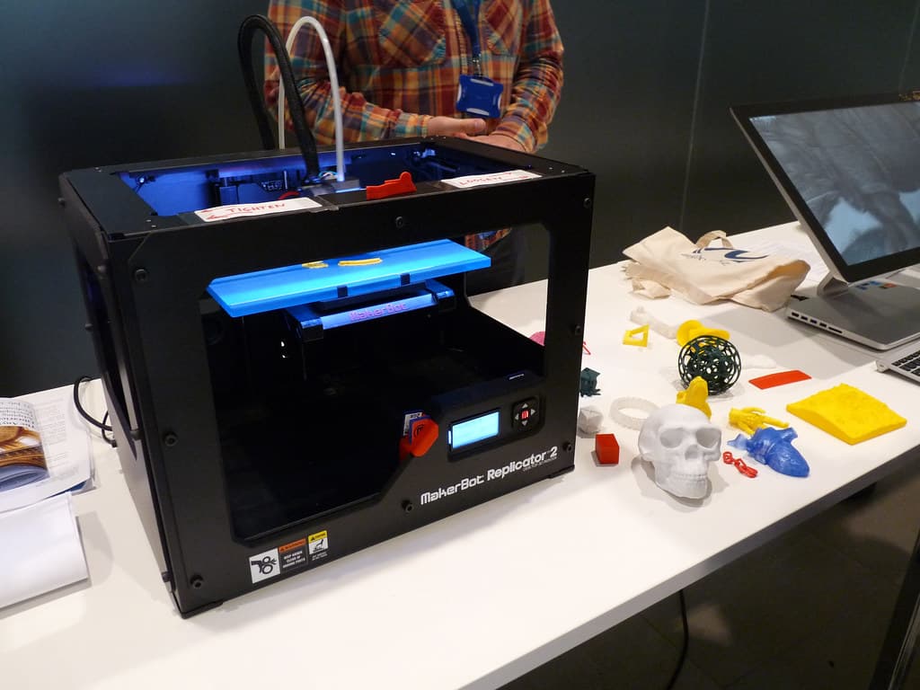 3D printer at the Oxford Libraries Conference