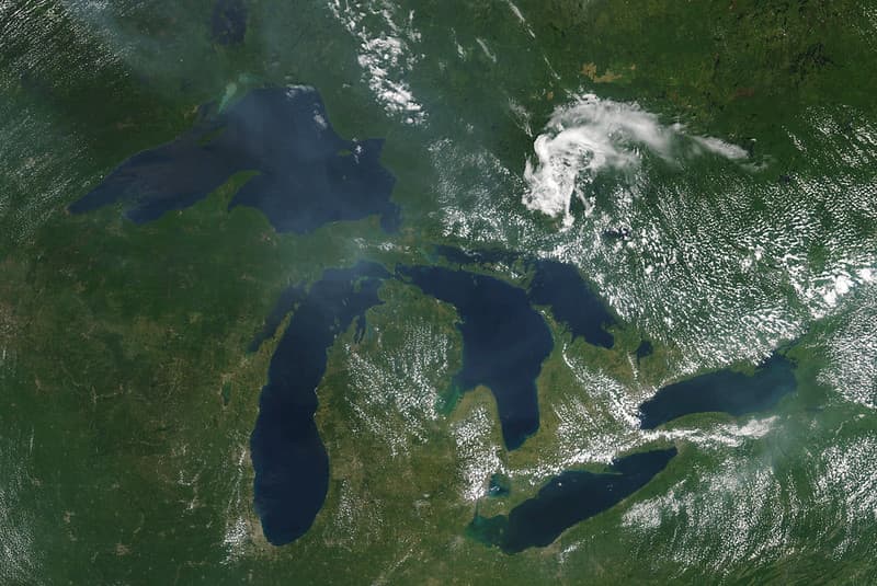MODIS satellite image